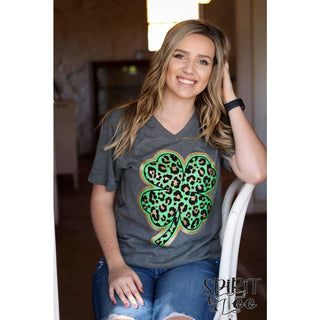 34SP - Animal Print Clover St. Patricks