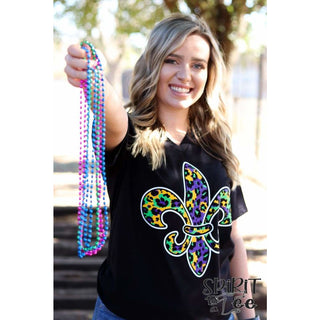 37MG - Fleur de Lis Mardi Gras