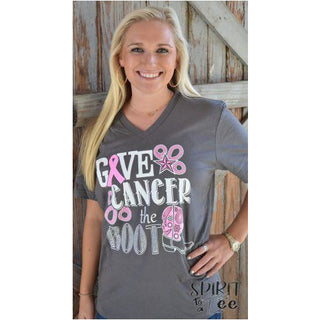 BC3 - Give Cancer the Boot - Wholesale - Spirit to a Tee