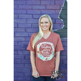 TG14 - Give Thanks Feather Wreath - Wholesale - Spirit to a Tee