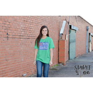 MG1 - Mardi Gras Flag - Wholesale - Spirit to a Tee