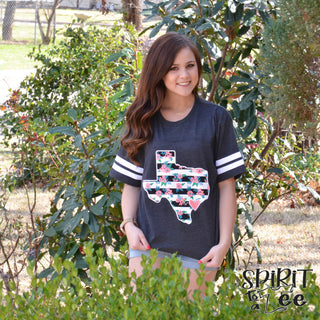 M7 - Stripe & Floral Texas - Wholesale - Spirit to a Tee