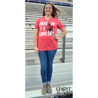 FT49 - Wake Up It's Game Day - Wholesale - Spirit to a Tee