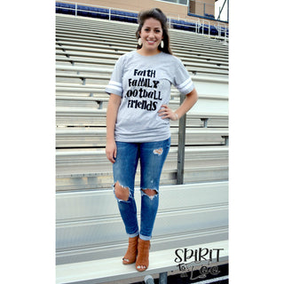 FT50 - Faith Family Football Friends - Wholesale - Spirit to a Tee