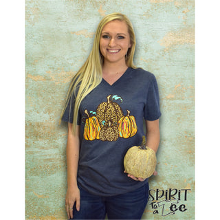 TG59 - Leopard & Painted Pumpkins