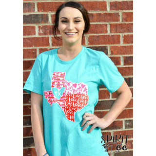 V45 - Texas Love - Wholesale - Spirit to a Tee